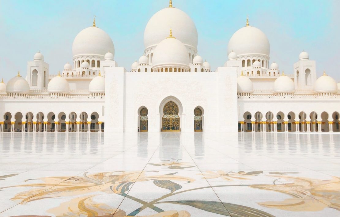 Mooie Moskee Abu Dhabi