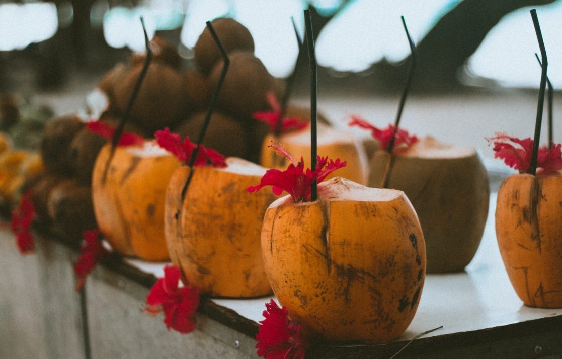 Kokosnoten Op De Seychellen