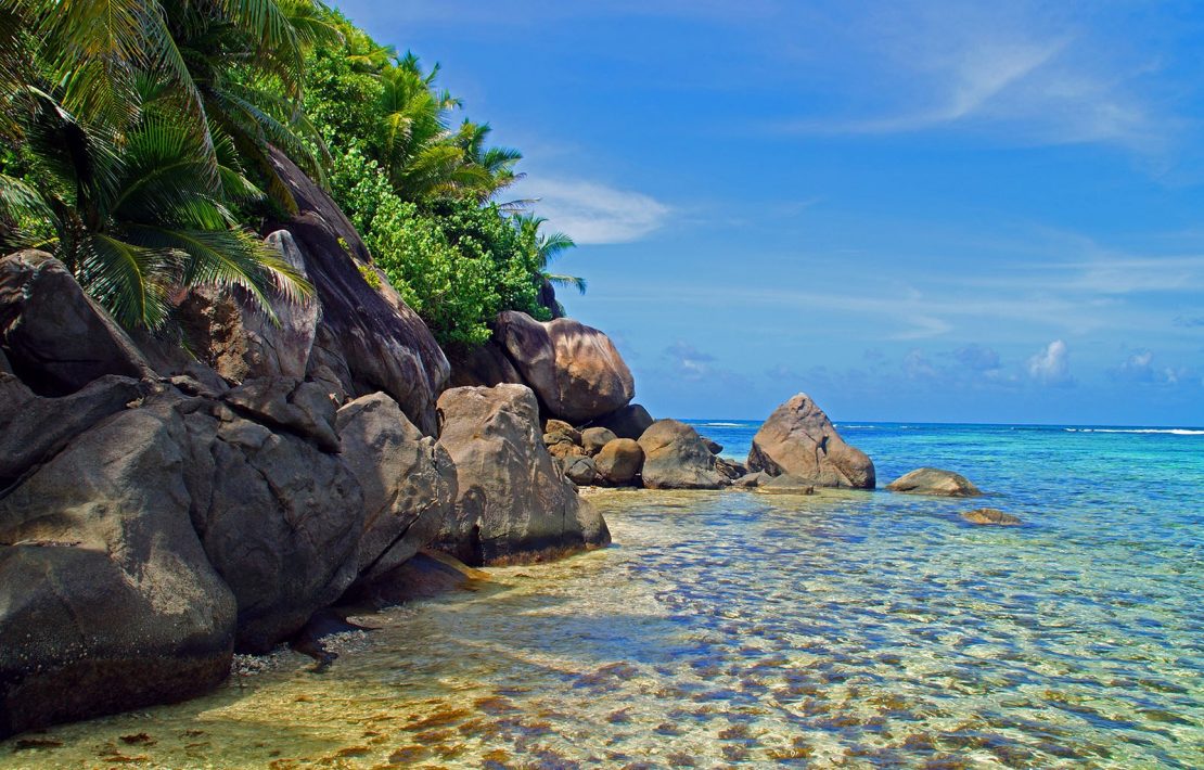 De eilanden van de Seychellen