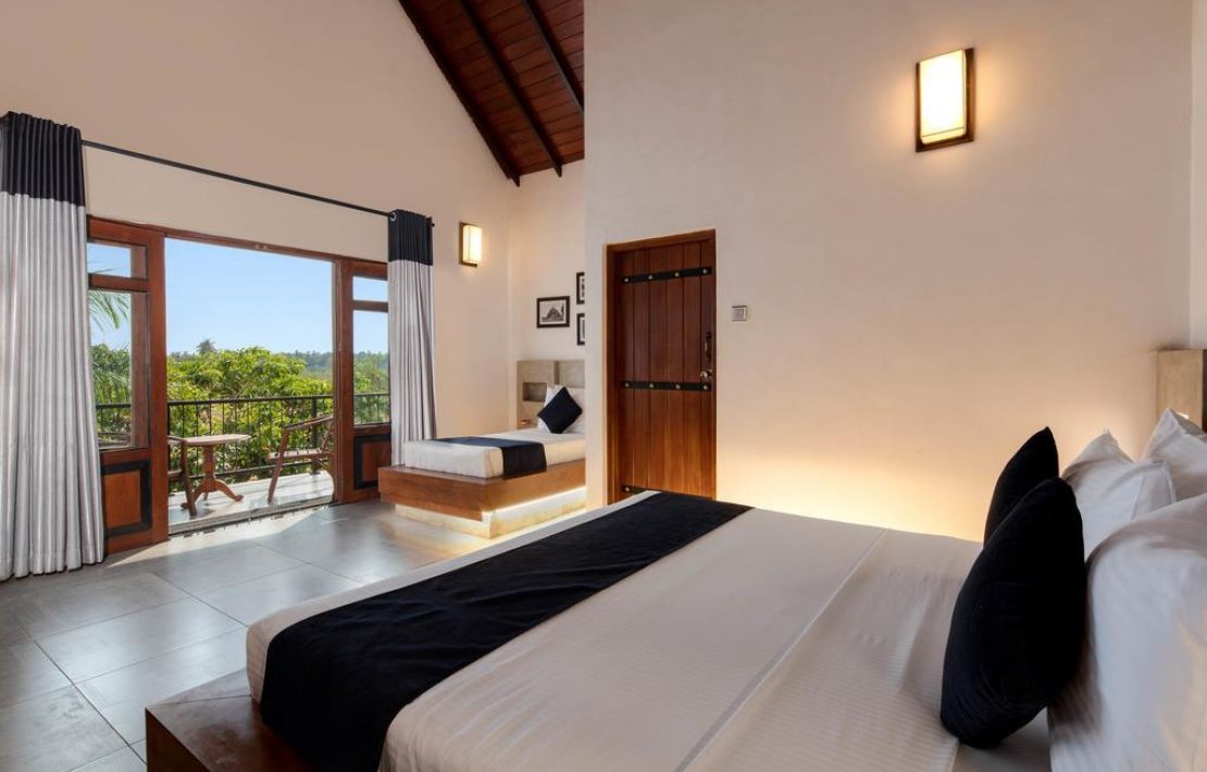 Kubura Resort Slaapkamer Met Uitzicht